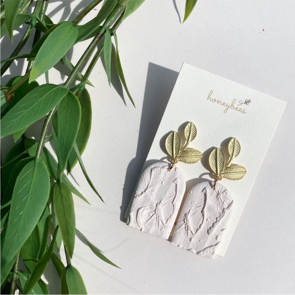 Clay made earrings
